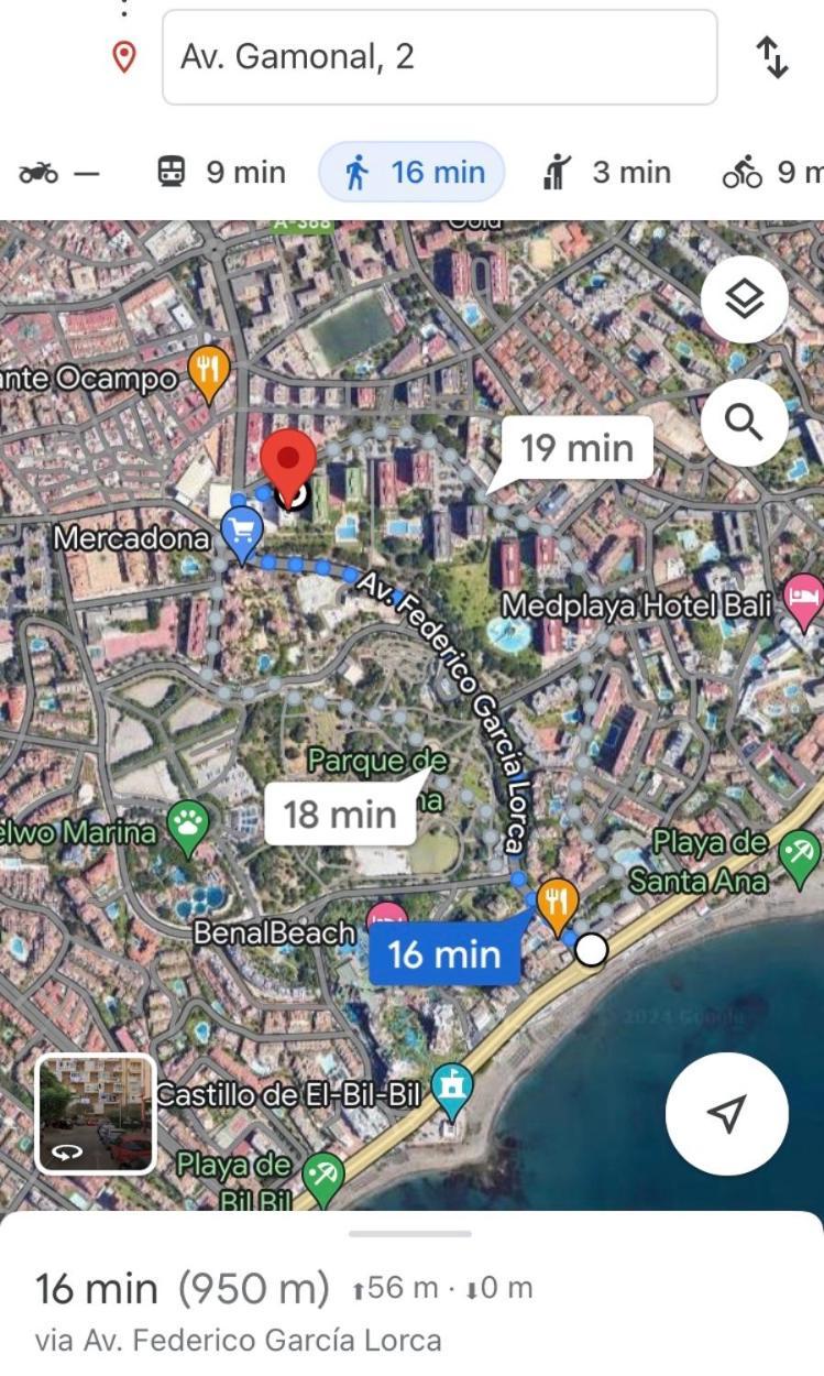 베날마데나코스타 Vista A La Playa, Cerca Del Centro Con Piscina 아파트 외부 사진